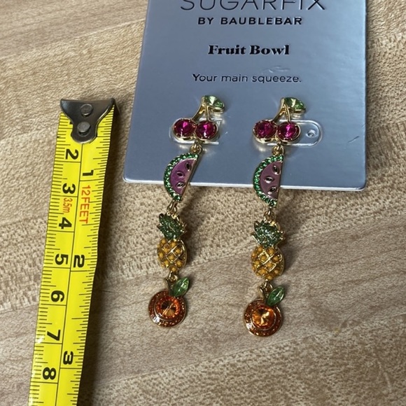 Sugarfix By BaubleBar Fruit Bowl Dangle Drop Earrings - BRAND NEW, Never Worn! - Picture 6 of 6